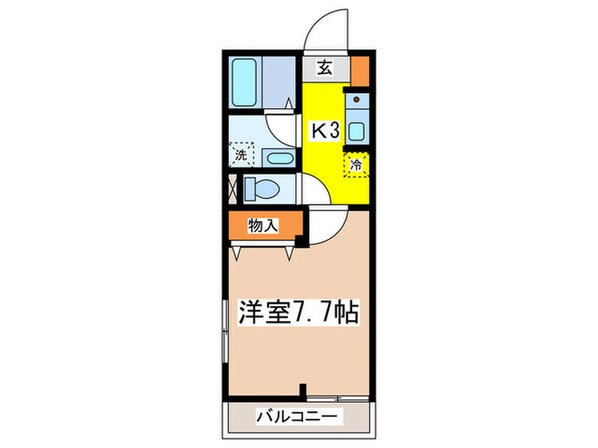 エミネンス多摩川の物件間取画像